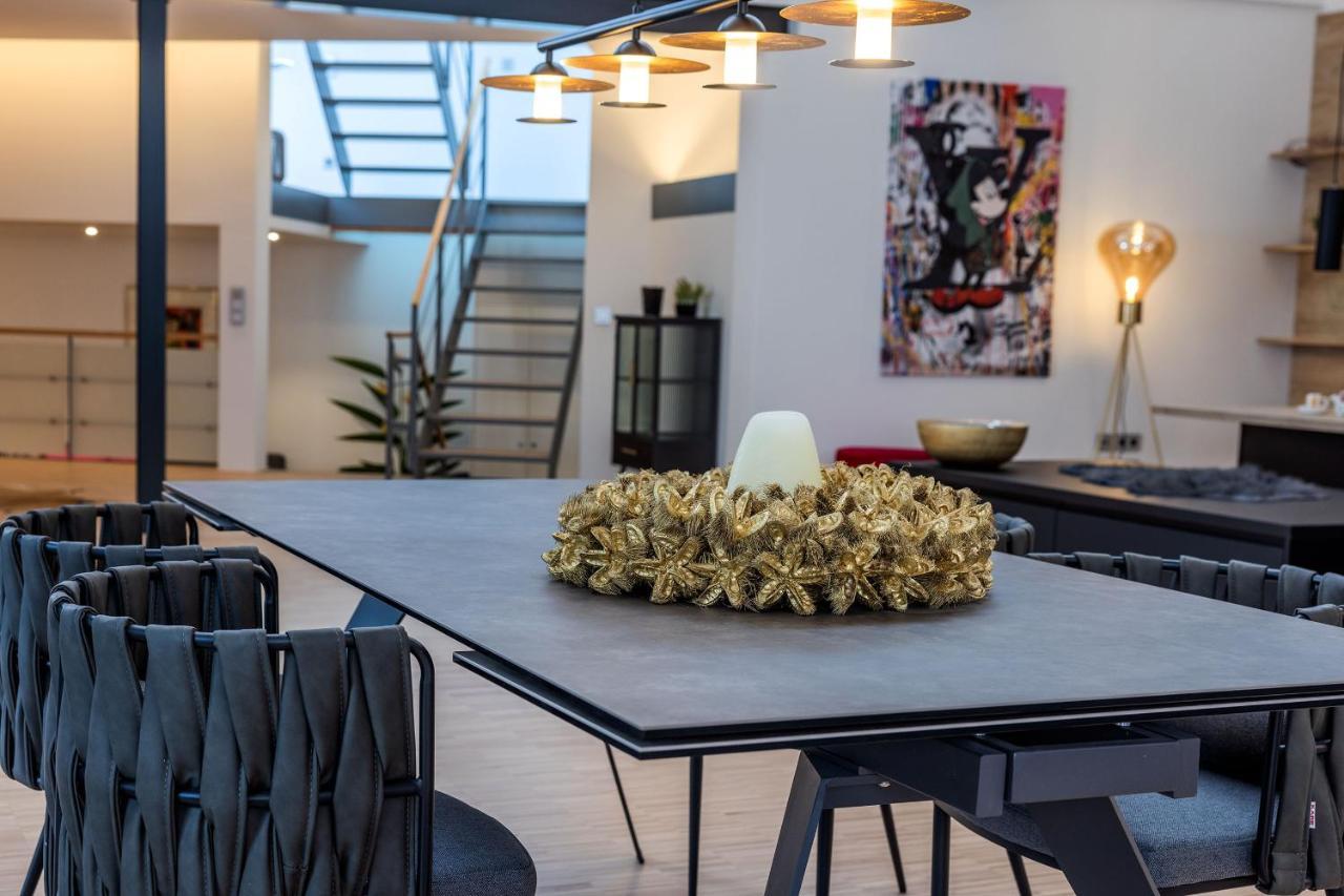 Luxus Wellness Loft - 245Qm - Designwohnen Im Zentrum Gütersloh المظهر الخارجي الصورة