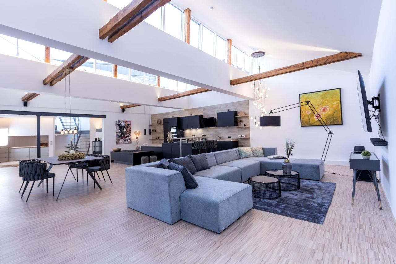 Luxus Wellness Loft - 245Qm - Designwohnen Im Zentrum Gütersloh المظهر الخارجي الصورة