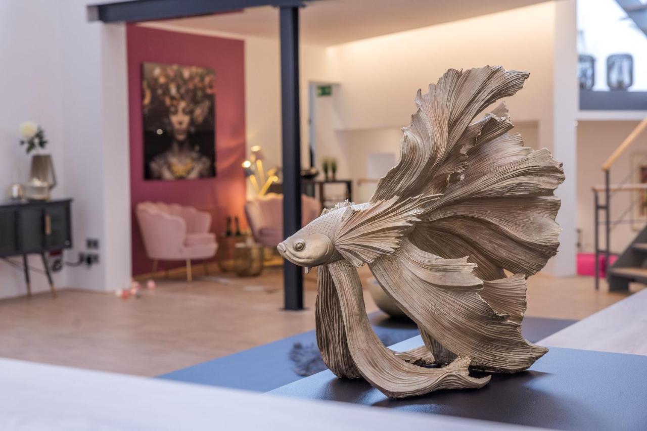 Luxus Wellness Loft - 245Qm - Designwohnen Im Zentrum Gütersloh المظهر الخارجي الصورة