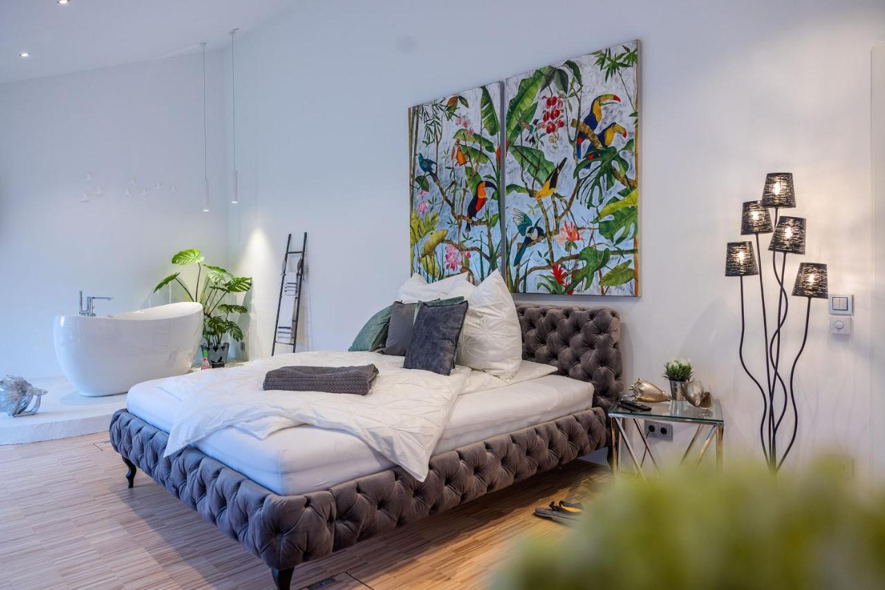 Luxus Wellness Loft - 245Qm - Designwohnen Im Zentrum Gütersloh المظهر الخارجي الصورة