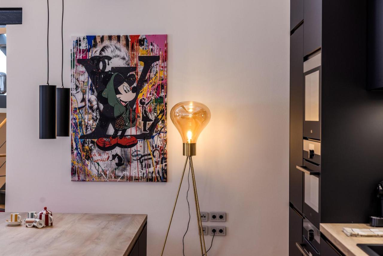 Luxus Wellness Loft - 245Qm - Designwohnen Im Zentrum Gütersloh المظهر الخارجي الصورة
