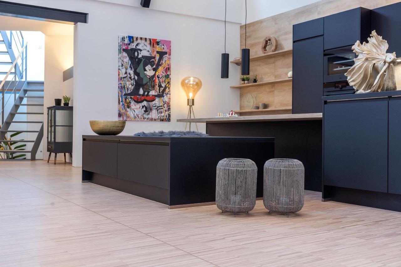 Luxus Wellness Loft - 245Qm - Designwohnen Im Zentrum Gütersloh المظهر الخارجي الصورة