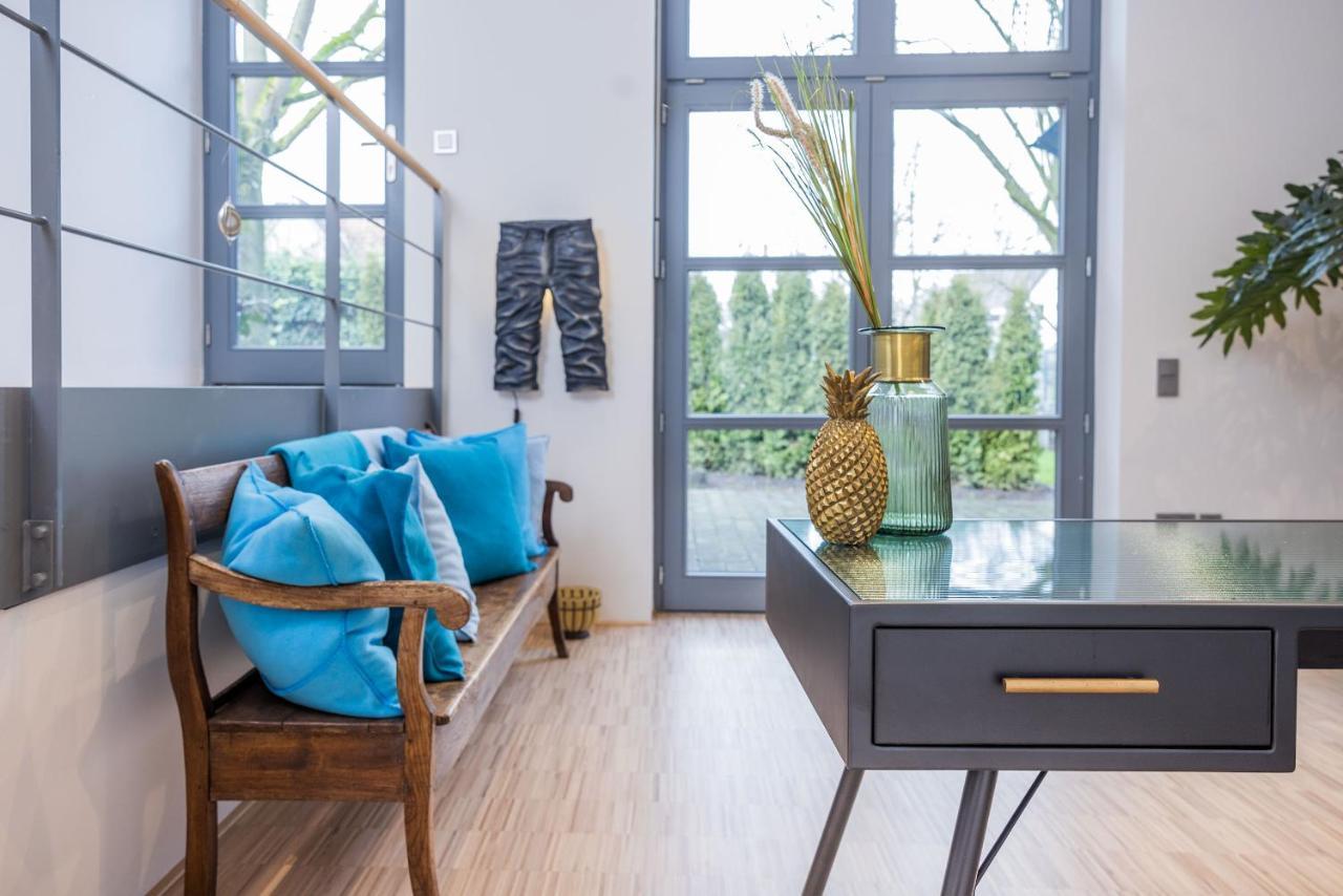 Luxus Wellness Loft - 245Qm - Designwohnen Im Zentrum Gütersloh المظهر الخارجي الصورة