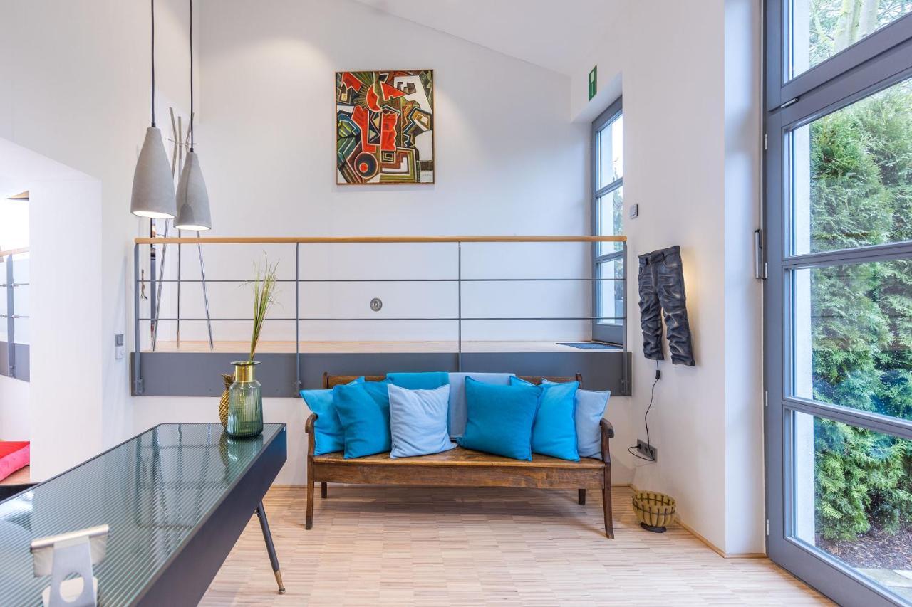 Luxus Wellness Loft - 245Qm - Designwohnen Im Zentrum Gütersloh المظهر الخارجي الصورة
