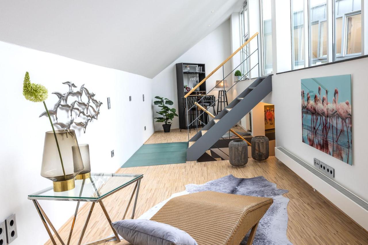 Luxus Wellness Loft - 245Qm - Designwohnen Im Zentrum Gütersloh المظهر الخارجي الصورة